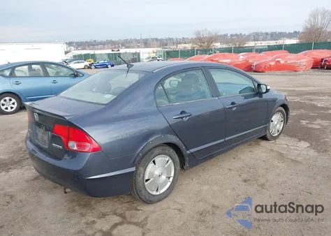 2006 Honda Civic Hybrid z USA, uszkodzony, nr VIN JHMFA36296S022902
